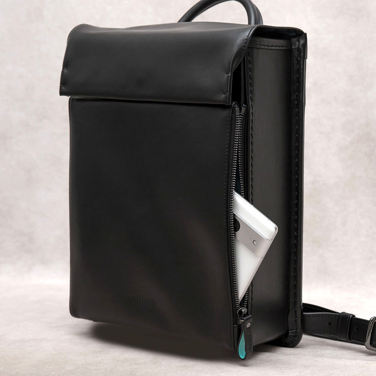 anjoerフラップバッグ