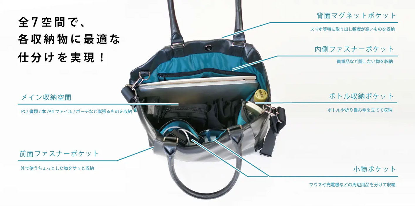 anjoerトートバッグ